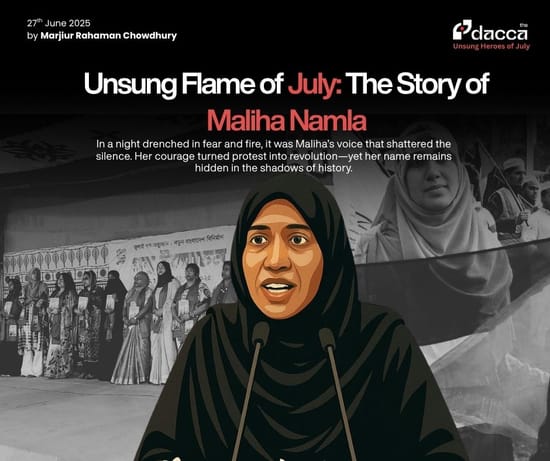 Image of: Unsung Flame of July: The Story of Maliha Namla