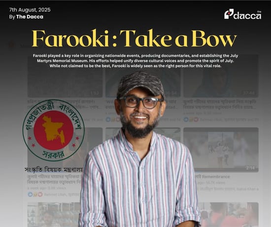 Image of: Farooki: Take a Bow