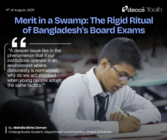 Image of: Merit in a Swamp: The Rigid Ritual of Bangladesh's Board Exams