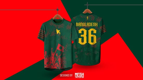 Image of: Sagar-Runi’s Son Megh Designs July Uprising-Themed Jersey