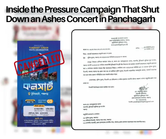 Image of: Inside the Pressure Campaign That Shut Down an Ashes Concert in Panchagarh